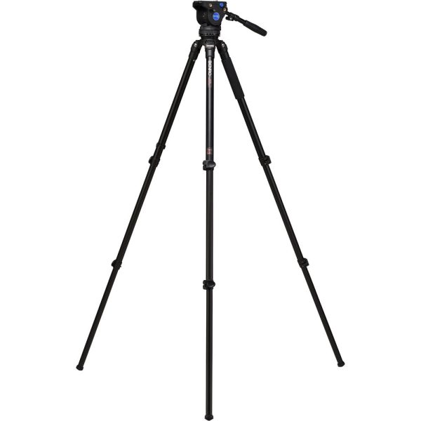 Benro A373F Series 3 Aluminum Video Tripod and BV4 Head For Discount