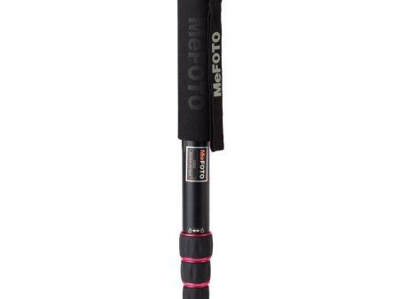 MeFOTO WalkAbout Aluminum Monopod | Hot Pink Hot on Sale