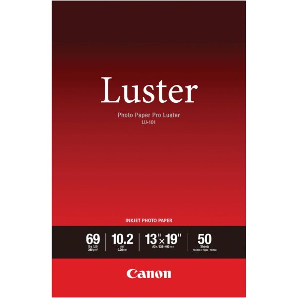 Canon Photo Paper Pro Luster | 13 x 19 , 50 Sheets Sale