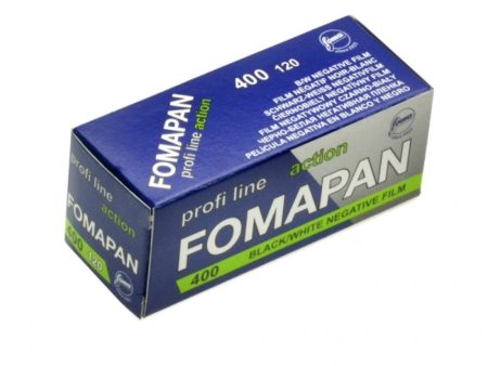 Fomapan 400 Action Black and White Negative Film | 120 Roll Film Hot on Sale