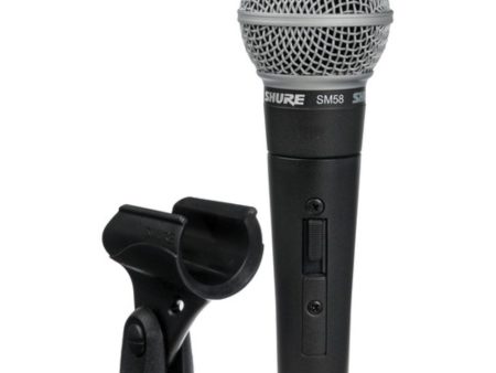 Shure SM58S Vocal Microphone with On Off Switch Discount