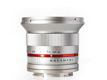 Rokinon 12mm f 2.0 NCS CS Lens for Sony E-Mount | Silver on Sale