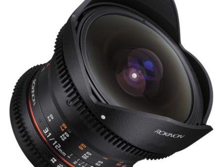 Rokinon 12mm T3.1 ED AS IF NCS UMC Cine DS Fisheye Lens for Sony E-Mount Online Sale