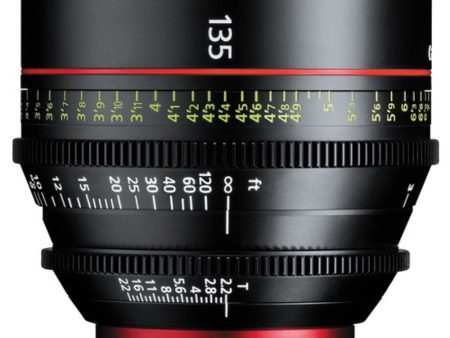 Canon CN-E 135mm T2.2 L F Cinema Prime Lens | EF Mount Online