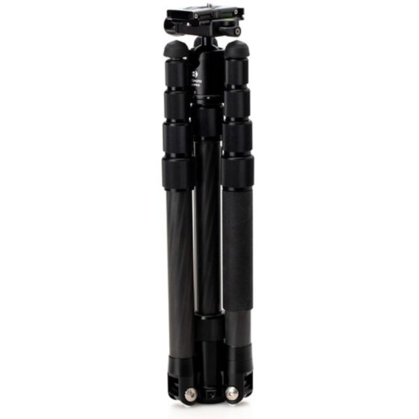 Benro MeFOTO RoadTrip Pro Carbon Fiber Series 1 Travel Tripod with Ball Head and Monopod | Black Online Sale