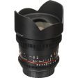 Rokinon 10mm T3.1 Cine DS Lens with Canon EF Mount for APS-C Online now