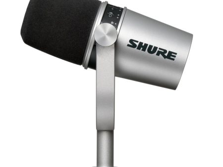 Shure MV7 Podcast Microphone | Silver Online now