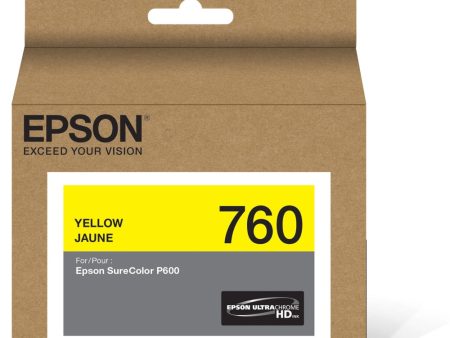 Epson T760 Yellow Ultrachrome HD Ink Cartridge Online Sale