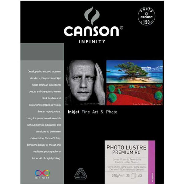 Canson Infinity Photo Lustre Premium RC Paper | 13 x 19 , 25 Sheets For Sale