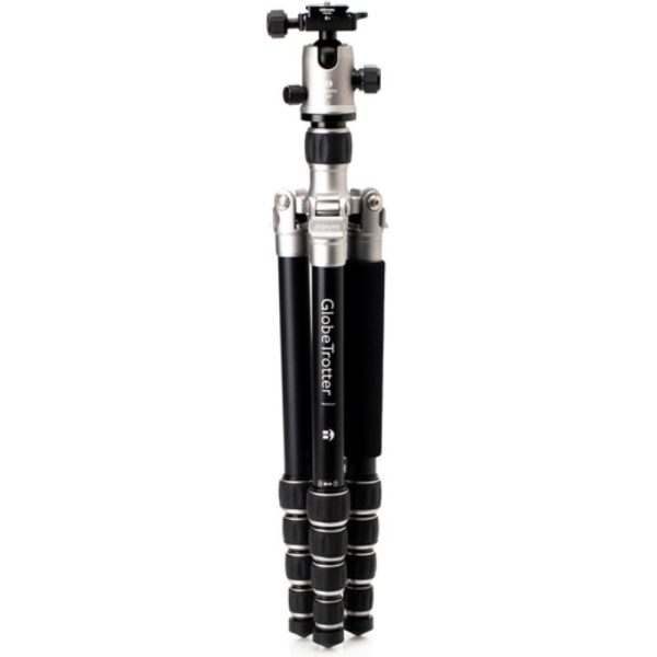 Benro MeFoto GlobeTrotter Aluminum Travel Tripod Kit | Titanium Online