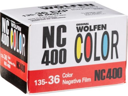 Wolfen NC400 Color Negative Film | 35mm Roll Film, 36 Exposures Supply