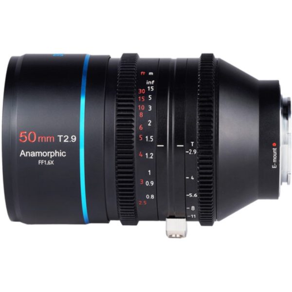 Sirui 50mm T2.9 Full Frame 1.6x Anamorphic Lens | Canon RF Discount