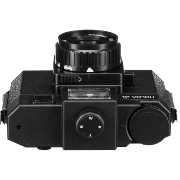 Holga 120GCFN Plastic Medium Format Film Camera | Black Cheap