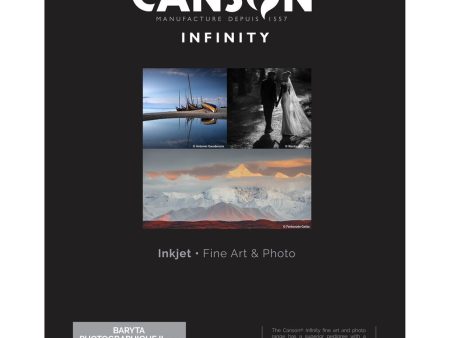 Canson Infinity Baryta Photographique II Matte Paper | 17 x 22 , 25 Sheets Cheap