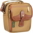 Billingham Stowaway Pola Shoulder Bag | Khaki with Tan Leather Trim Online