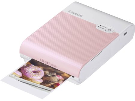 Canon SELPHY Square QX10 Compact Photo Printer | Pink Online now