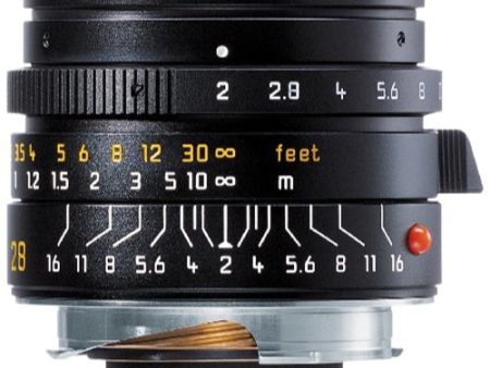 Leica Summicron-M 28mm f 2.0 Lens | 6-Bit, Manual Focus Online Sale