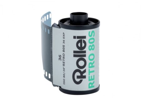 Rollei Retro 80S Black and White Negative Film | 35mm Roll Film, 36 Exposures Cheap