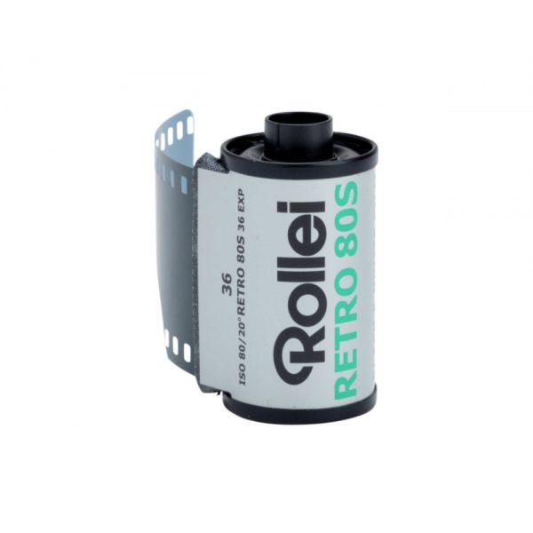 Rollei Retro 80S Black and White Negative Film | 35mm Roll Film, 36 Exposures Cheap