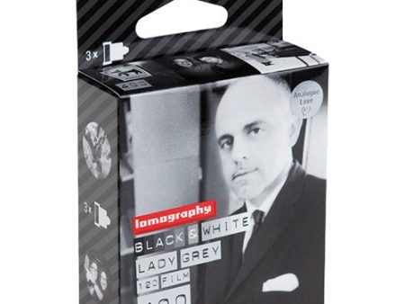 Lomography Lady Grey 400 Black and White Negative Film | 120 Roll Film, 3-Pack Online