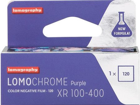 Lomography LomoChrome Purple XR 100-400 Color Negative Film | 120 Roll Film Fashion