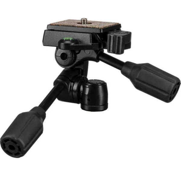 Slik SH-704E 3-Way Pan Tilt Head w  Quick Release Fashion