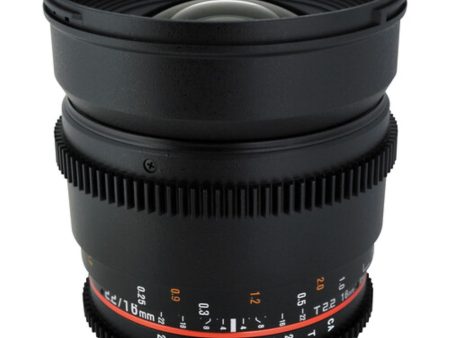 Rokinon 16mm T2.2 Cine Lens for Sony A on Sale