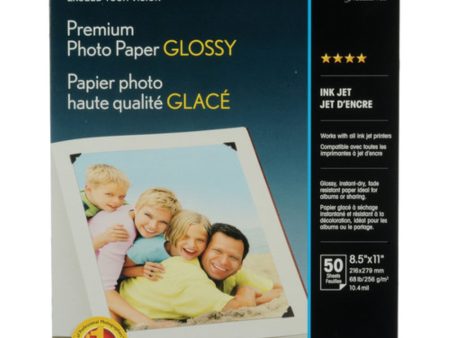 Epson Premium Photo Paper Glossy | 8.5 x 11 , 50 Sheets Online Sale