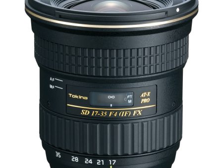 Tokina 17-35mm f 4 Pro FX Lens for Nikon Cameras Supply