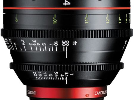 Canon CN-E 14mm T3.1 L F Cinema Prime Lens | EF Mount For Sale