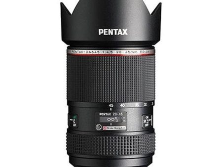 Pentax HD PENTAX-DA645 28-45mm f 4.5 ED AW SR Lens Discount