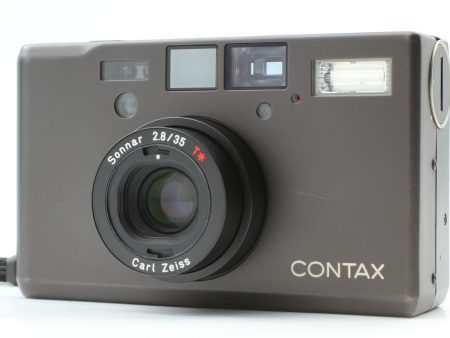 Used Contax T3 Camera Body Black Double Teeth With Data Back - Used Very Good Cheap