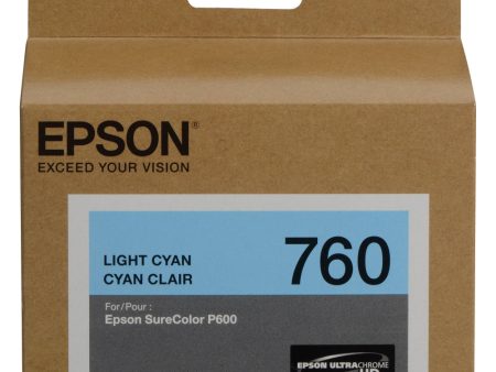 Epson T760 Light Cyan Ultrachrome HD Ink Cartridge Cheap