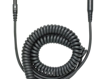 Audio-Technica HP-CC Cable for ATH-M40x and ATH-M50x Headphones | Black, Coiled Online Hot Sale