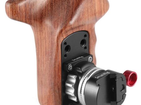 SmallRig Wooden Handgrip with NATO Clamp Kit | Left Hand Cheap