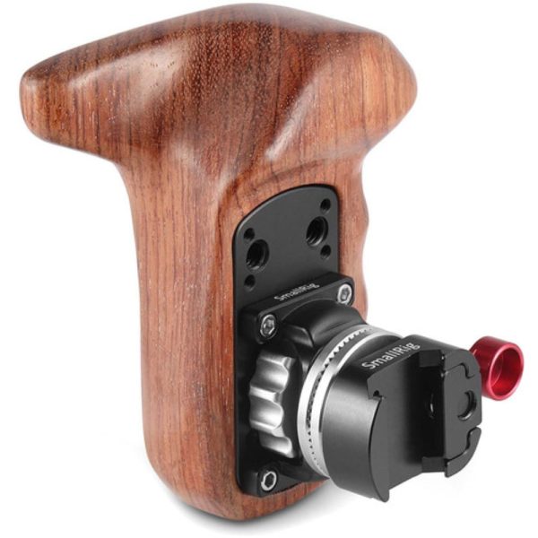 SmallRig Wooden Handgrip with NATO Clamp Kit | Left Hand Cheap