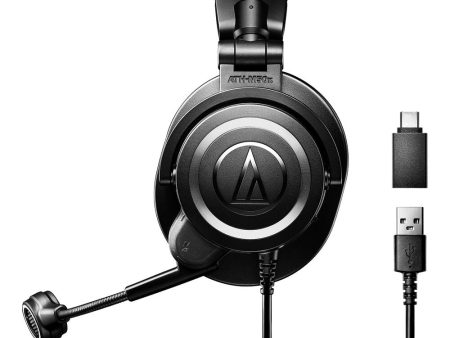 Audio-Technica ATH-M50xSTS-USB StreamSet Headset with USB Connector Fashion