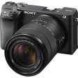 Sony Alpha a6400 Mirrorless Digital Camera with 18-135mm Lens Kit Hot on Sale