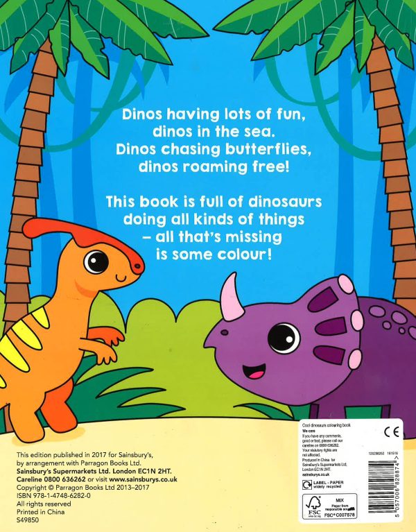 Cool Dinosaur Colouring For Discount