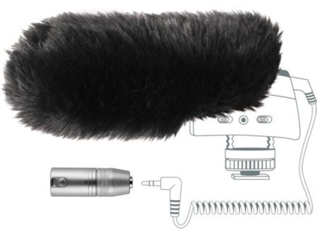 Sennheiser MZW400 Wind-muff and XLR Adapter Kit for the MKE400 For Discount