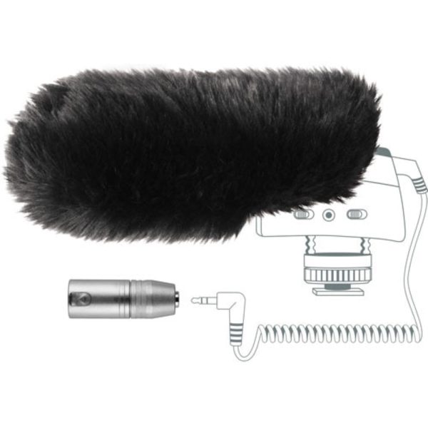 Sennheiser MZW400 Wind-muff and XLR Adapter Kit for the MKE400 For Discount