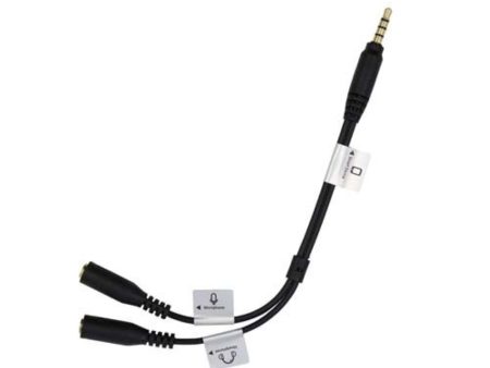 Promaster Audio Cable 3.5mm TRRS male straight dual 3.5mm female straight | 7 1 2  straight splitter Hot on Sale