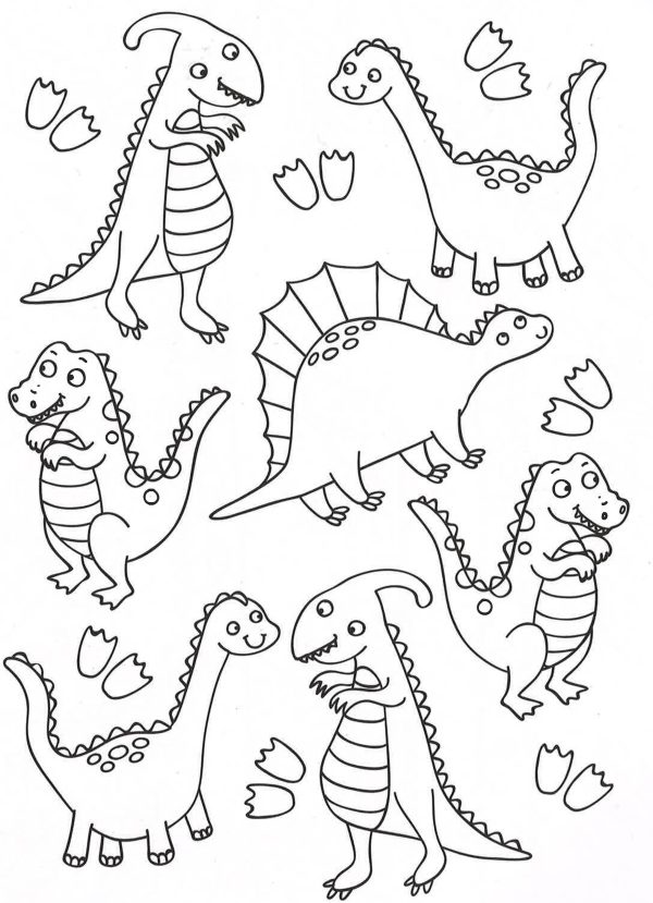 Cool Dinosaur Colouring For Discount